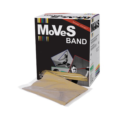 MoVeS Band 1,5 m in Dispenser Box gelb